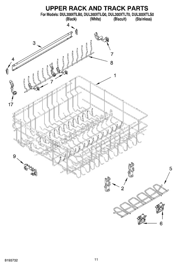 Diagram for DUL300XLTT0