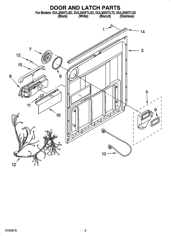 Diagram for DUL300XTLQ2