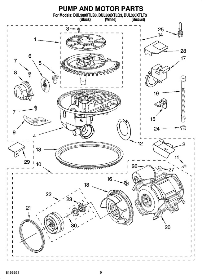 Diagram for DUL300XTLT3