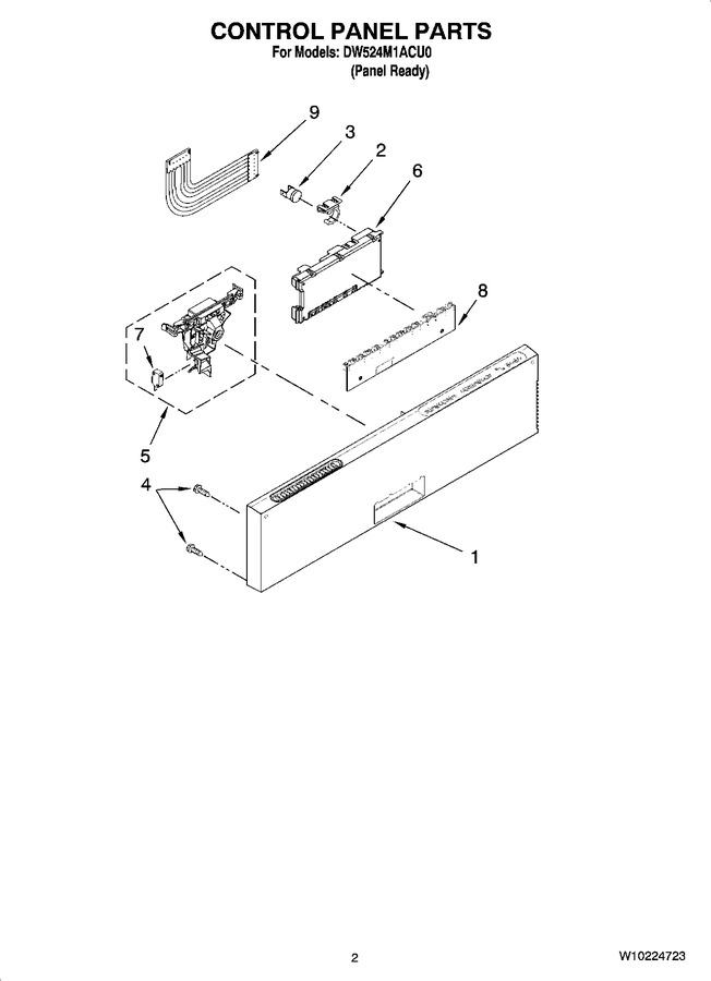 Diagram for DW524M1ACU0