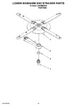 Diagram for 11 - Lower Washarm And Strainer Parts, Optional Parts (not Included)