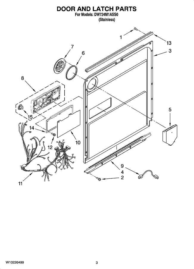 Diagram for DW724M1ASS0