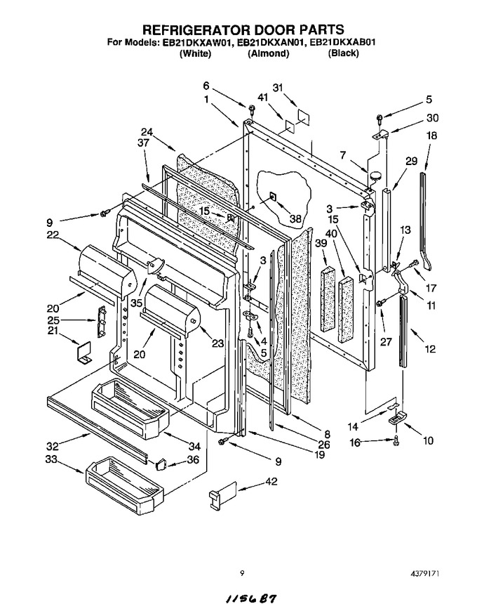 Diagram for EB21DKXAW01