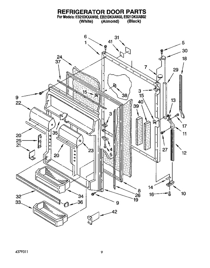 Diagram for EB21DKXAW02