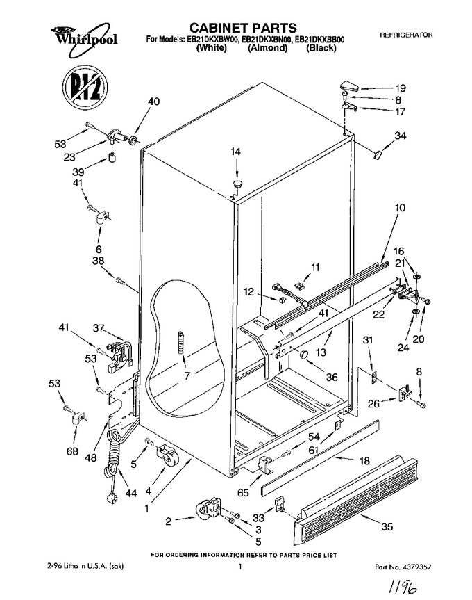 Diagram for EB21DKXBB00