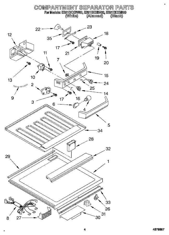 Diagram for EB21DKXBW00