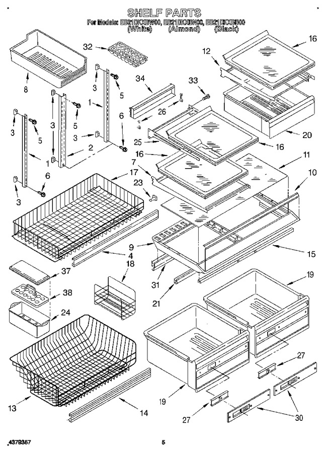 Diagram for EB21DKXBW00