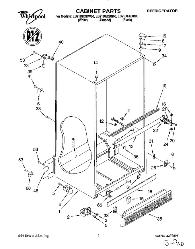 Diagram for EB21DKXDW00