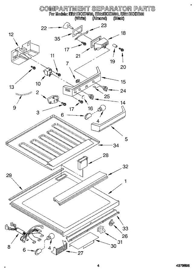 Diagram for EB21DKXDB00