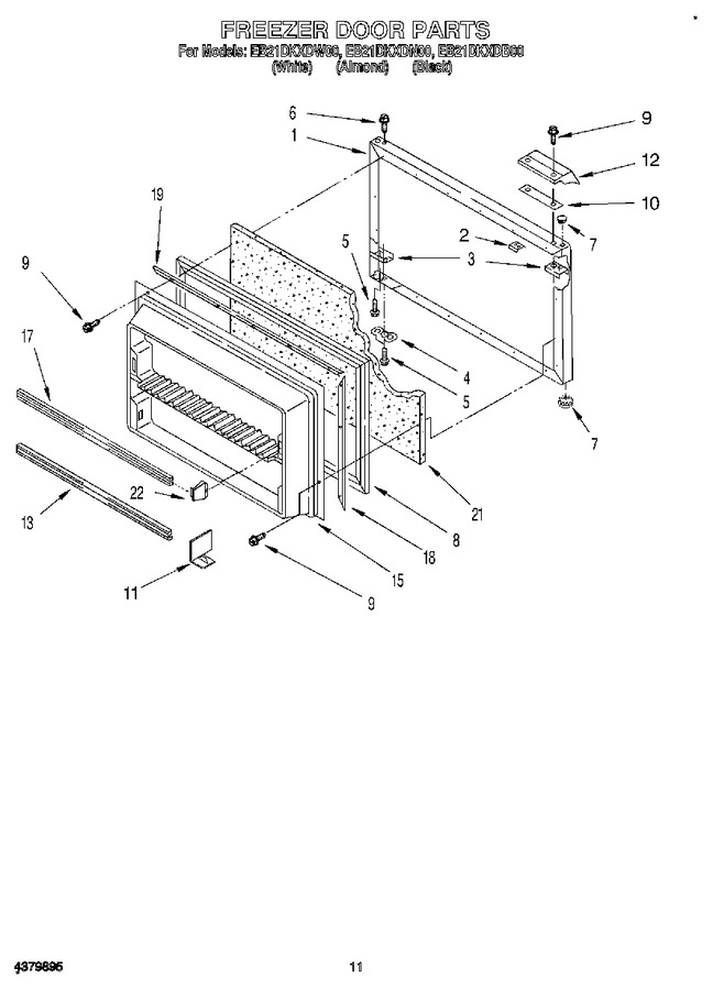 Diagram for EB21DKXDB00