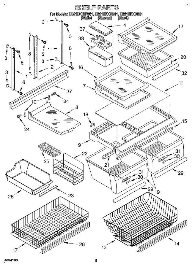 Diagram for EB21DKXDN01