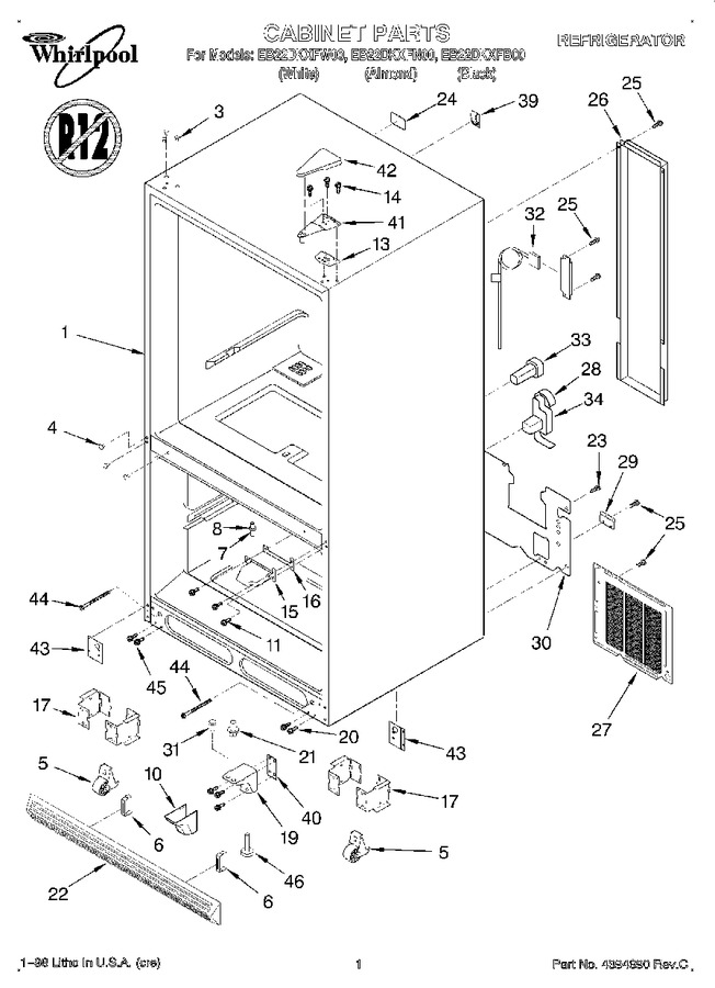 Diagram for EB22DKXFN00