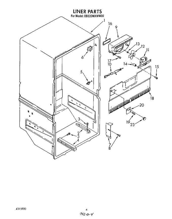 Diagram for EB22DMXWW00