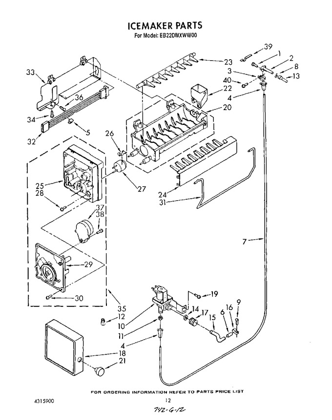 Diagram for EB22DMXWW00