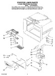 Diagram for 02 - Freezer Liner Parts