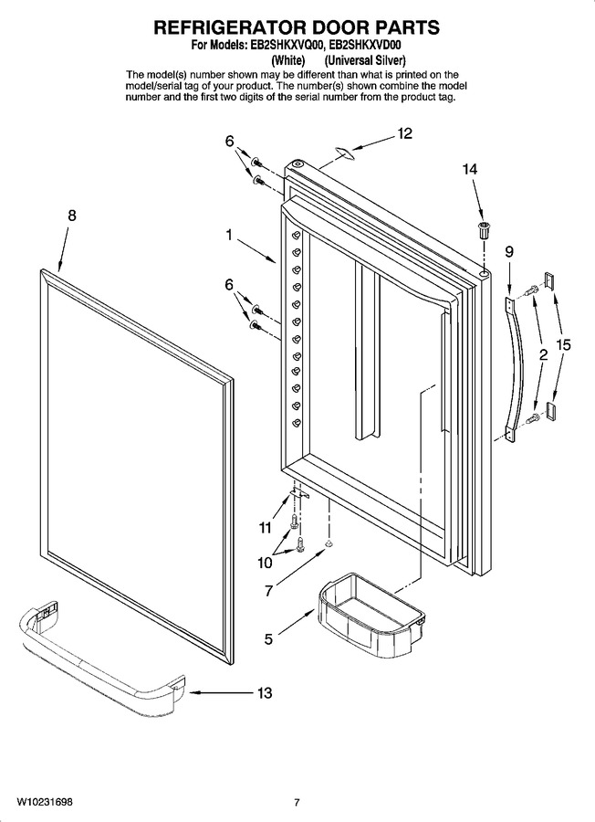 Diagram for EB2SHKXVQ00