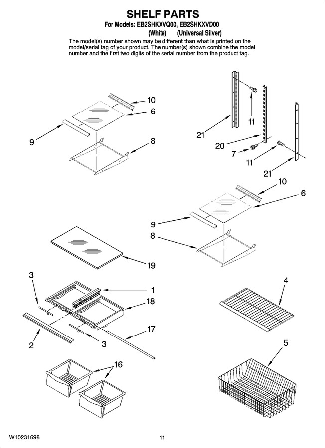 Diagram for EB2SHKXVQ00