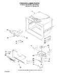 Diagram for 02 - Freezer Liner Parts