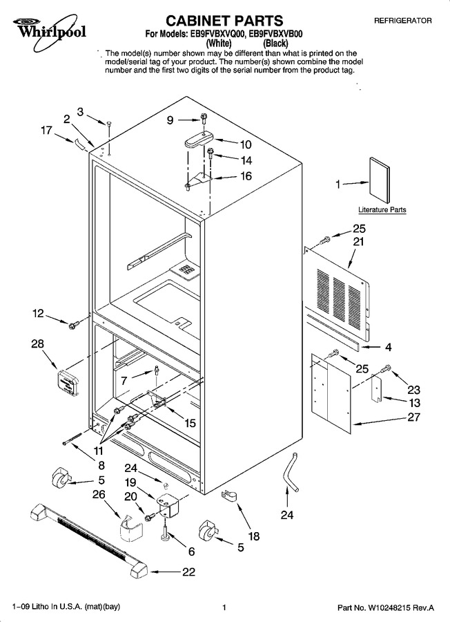 Diagram for EB9FVBXVB00