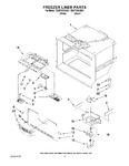 Diagram for 03 - Freezer Liner Parts