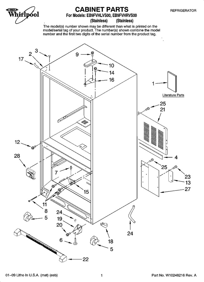 Diagram for EB9FVHRVS00