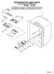 Diagram for 04 - Refrigerator Liner Parts