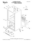 Diagram for 01 - Cabinet Parts