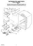 Diagram for 04 - Refrigerator Liner Parts