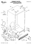 Diagram for 01 - Cabinet Parts