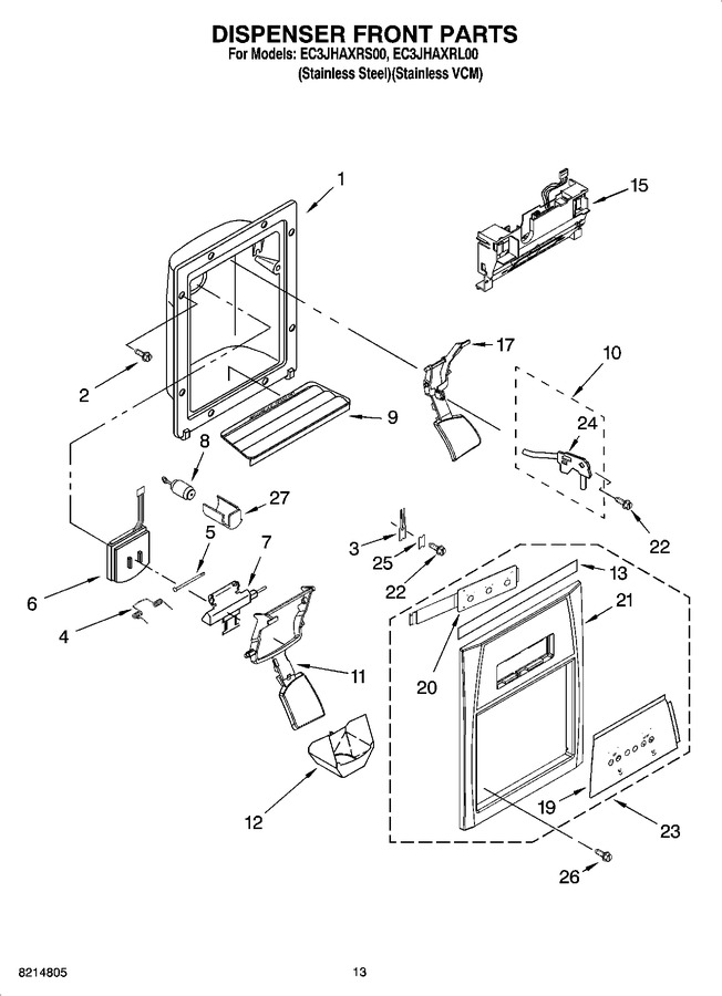 Diagram for EC3JHAXRS00