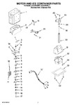 Diagram for 05 - Motor And Ice Container Parts