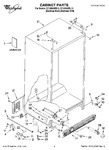 Diagram for 01 - Cabinet Parts