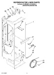 Diagram for 02 - Refrigerator Liner Parts