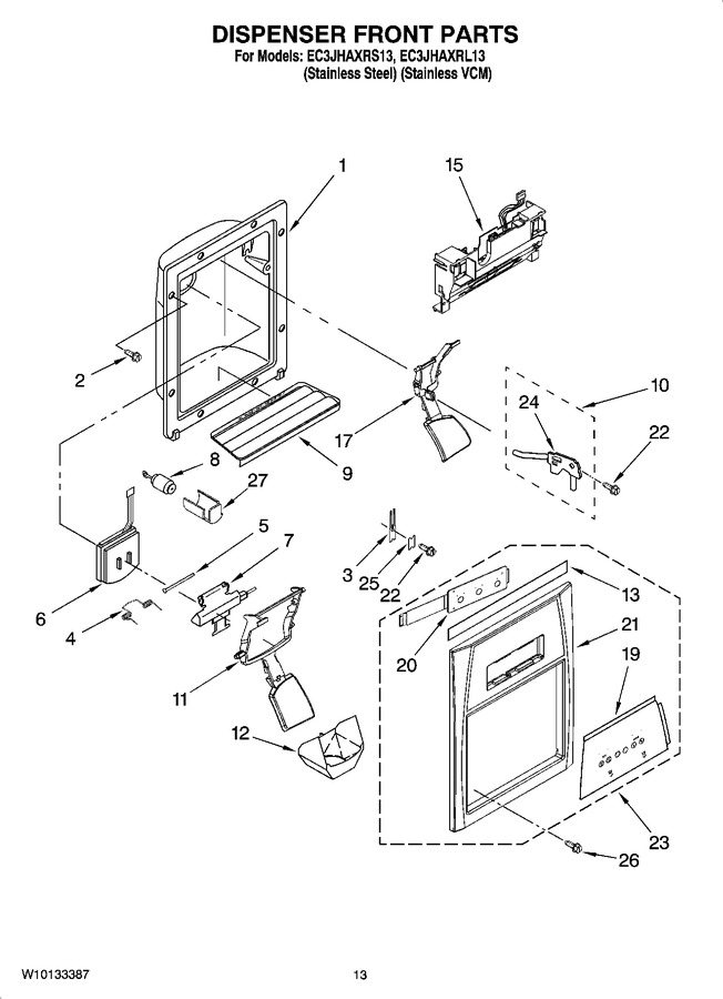 Diagram for EC3JHAXRL13