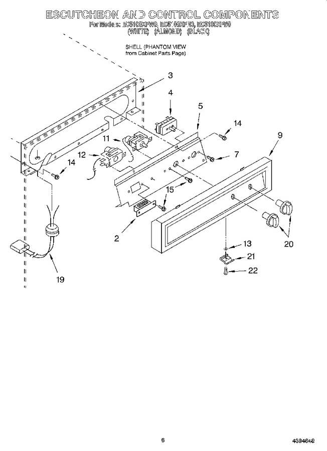 Diagram for EC5100XFW0