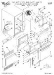 Diagram for 01 - Cabinet Liner And Door