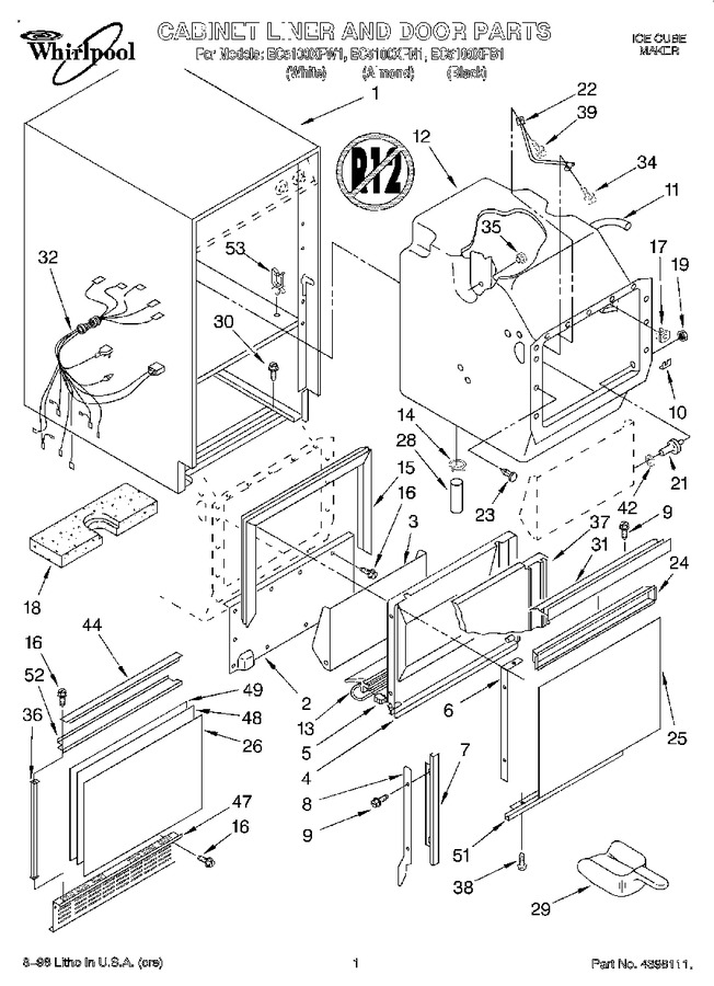 Diagram for EC5100XFB1