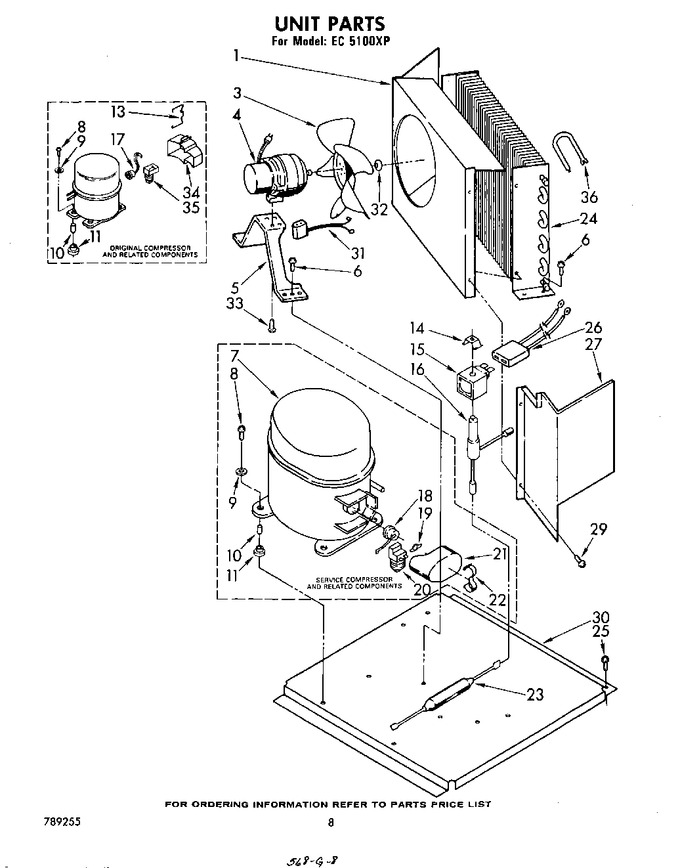 Diagram for EC5100XP