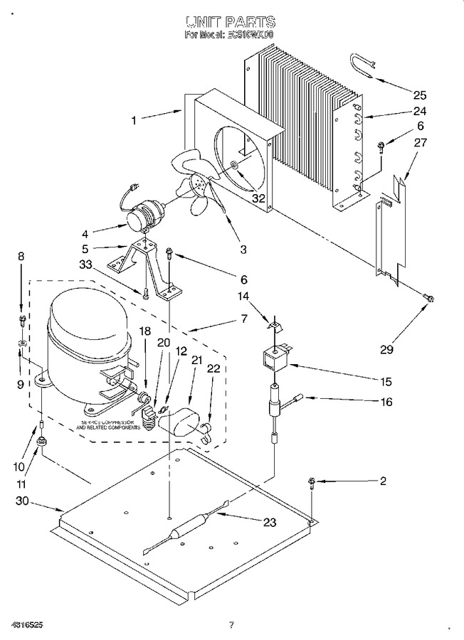 Diagram for EC510WXD0