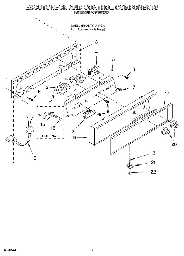 Diagram for EC5150WV2