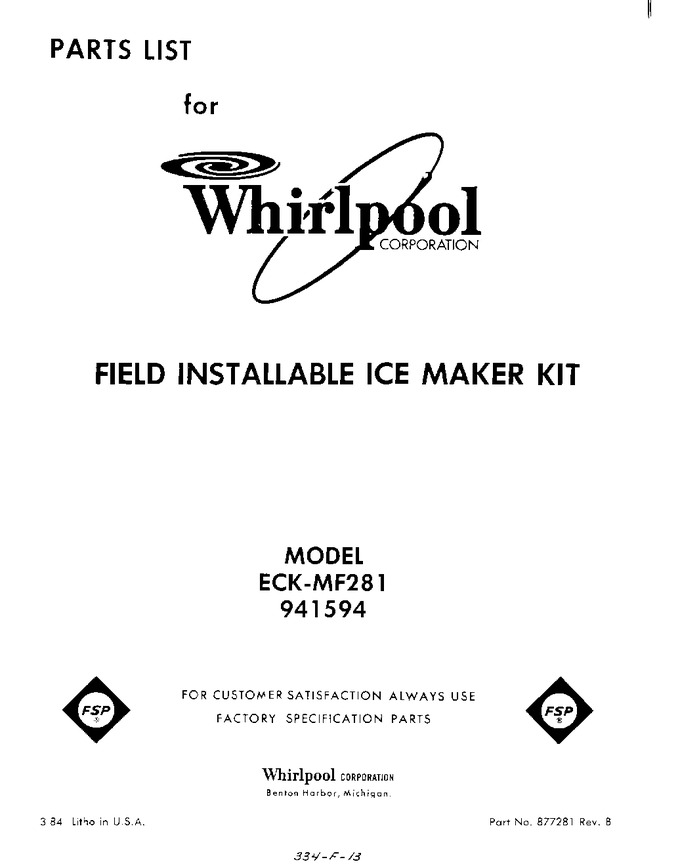 Diagram for ECKMF281