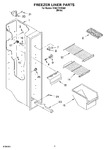 Diagram for 03 - Freezer Liner