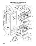 Diagram for 02 - Refrigerator Liner