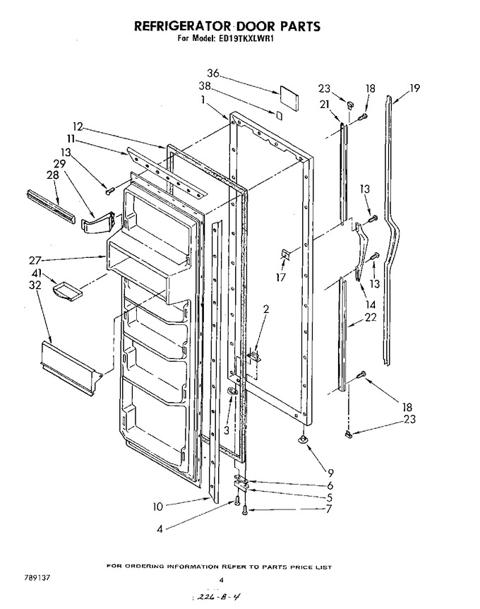 Diagram for ED19TKXLWR1