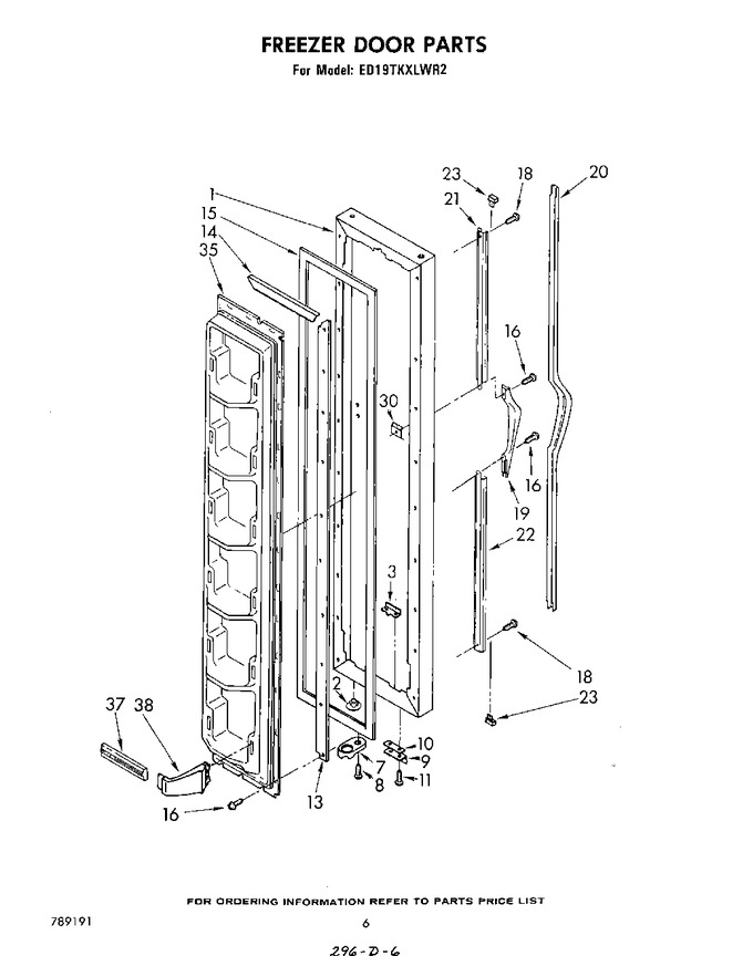 Diagram for ED19TKXLWR2