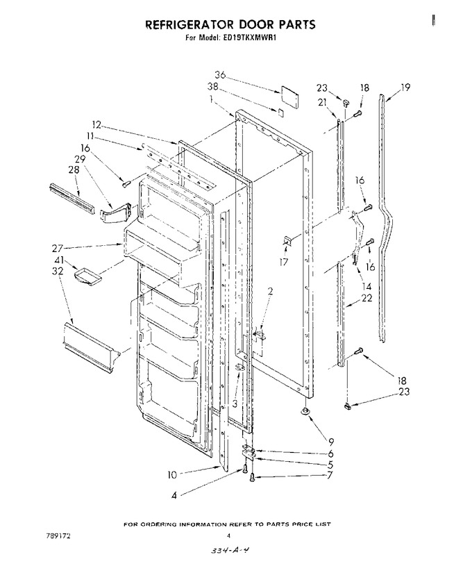 Diagram for ED19TKXMWR1