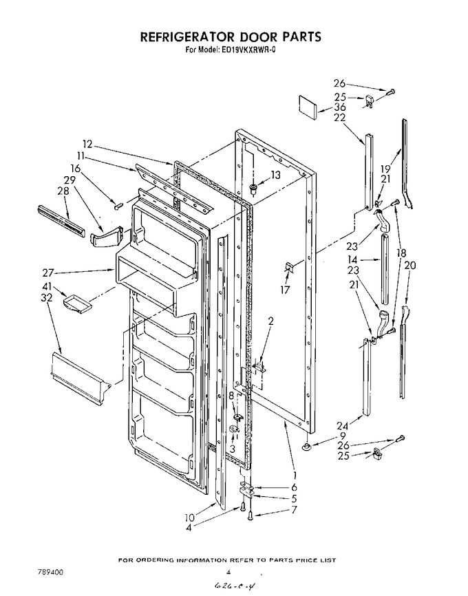 Diagram for ED19VKXRWR0