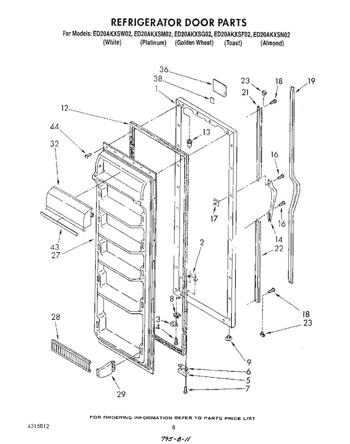 Diagram for ED20AKXSW02