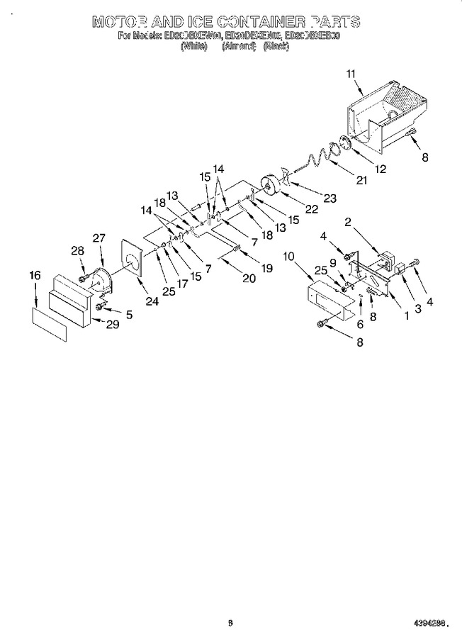 Diagram for ED20DBXEW00