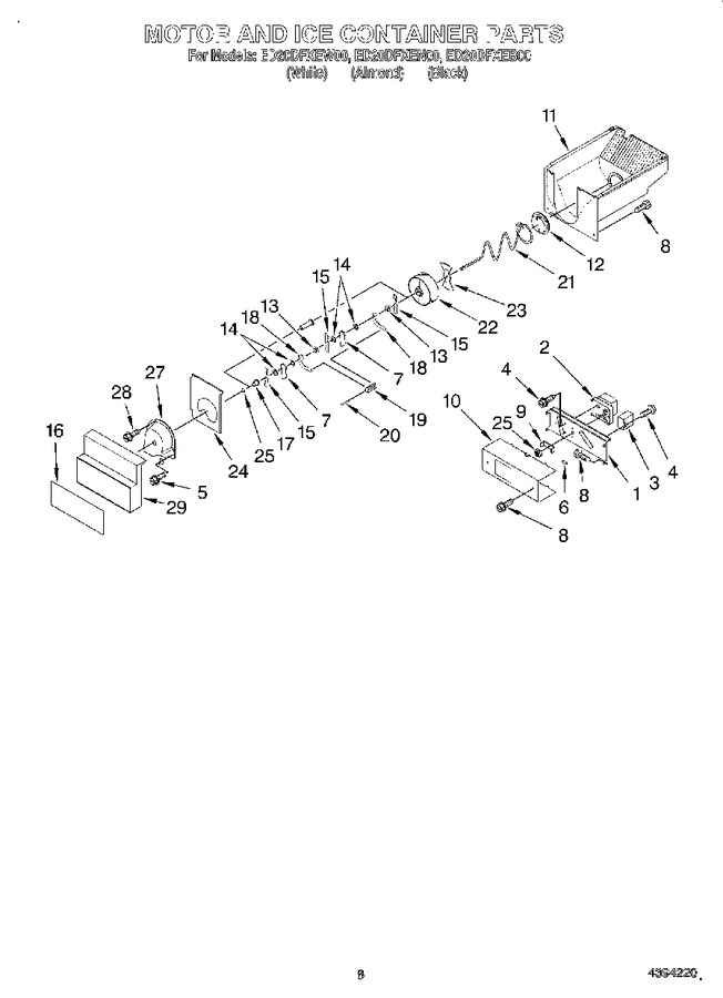 Diagram for ED20DFXEW00